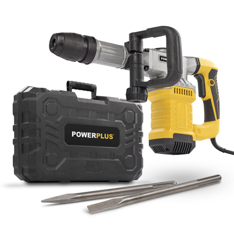 MARTILLO ELECTRONEUMATICO DEMOLEDOR SDSMAX 25J 5,9KGS 1300W POWX11832