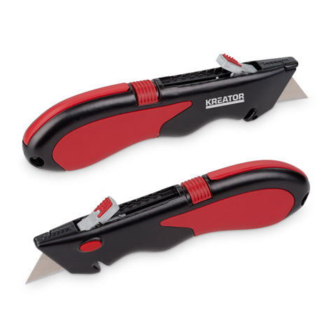 CUTTER AUTORETRACTIL BIMATERIAL 4 HOJAS (BL)