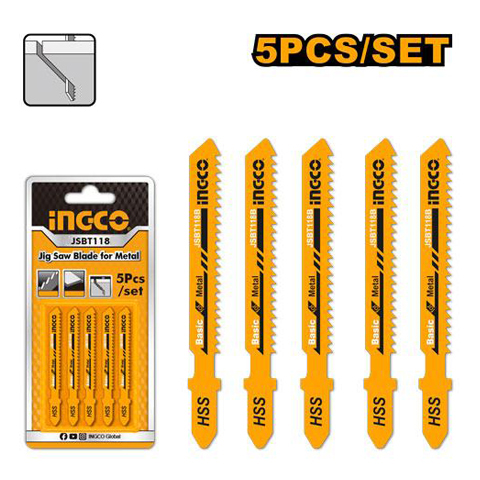 HOJA SIERRA CALAR HSS METAL BOSCH (BL 5UD) INGCO