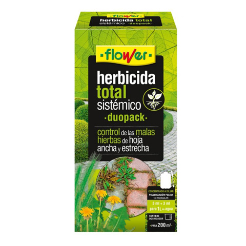 HERBICIDA TOTAL DUOPACK 25+25ML FLOWER