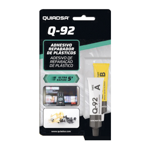 ADHESIVO REPARADOR PLASTICO Q-92 24ML