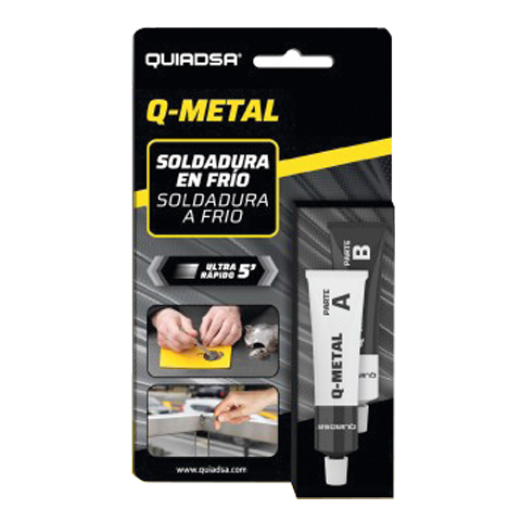SOLDADURA REPARADORA EN FRIO METAL Q-METAL 20ML