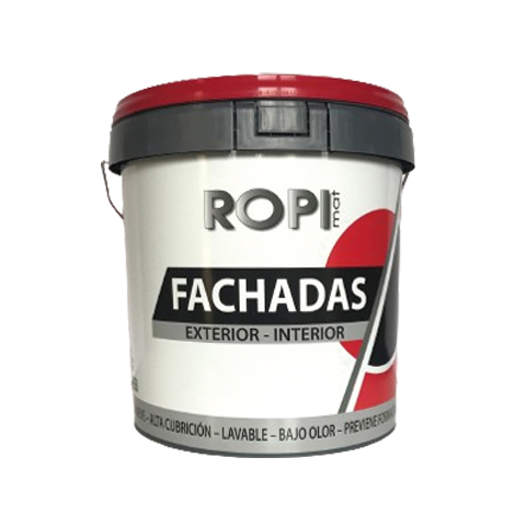 PINTURA PLASTICA ACRILICA MATE EXTERIOR-INTERIOR 3,5L