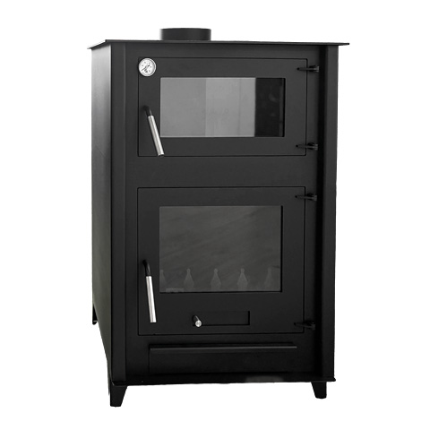 ESTUFA LEÑA CON HORNO PR40 BRIXELO