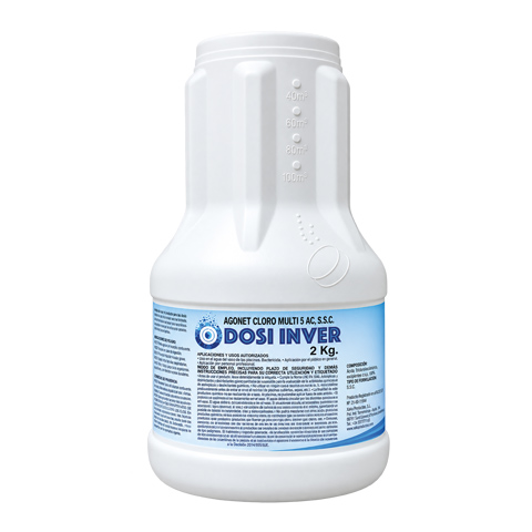 CLORO INVERNADOR C/DOSIFICADOR S/COBRE 2KG. BRIXO