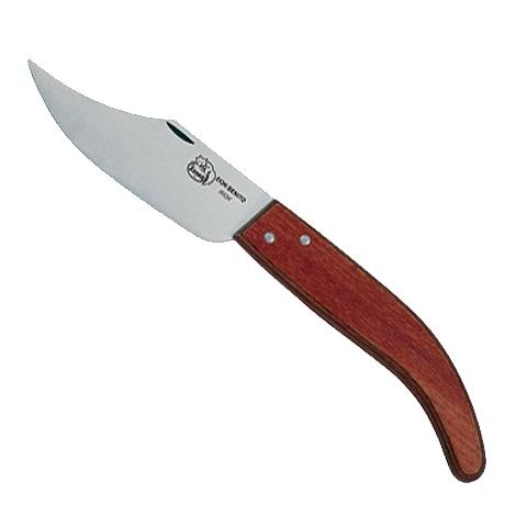 NAVAJA M/MADERA  CURVA INOX