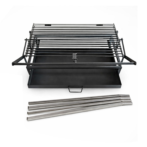 BARBACOA PARRILLA GIRATORIA 50X35X70CM REF.6021