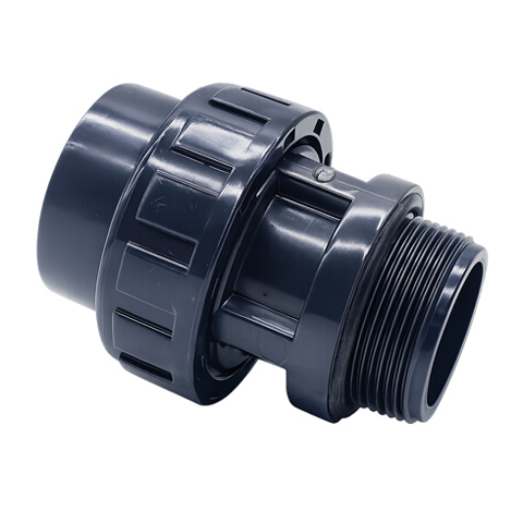 ENLACE 3PCS ROSCA MACHO PRESION 50MM PVC