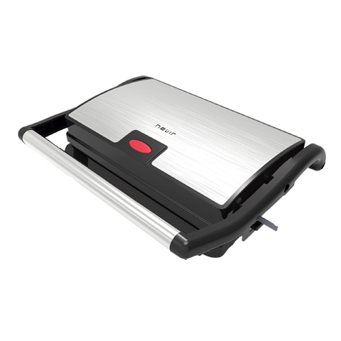 GRILL 292X245 INOX 800W NVR9438PCG NEVIR