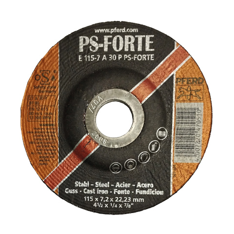 DISCO CABALLITO D/ACERO 115 PS