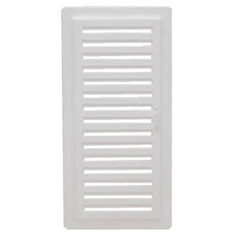 REJILLA PLASTICO C/MARCO Y CIERRE 12X24.5CM