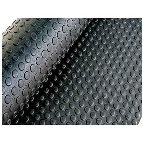 PAVIMENTO CAUCHO NEGRO CIRCULOS 3MM