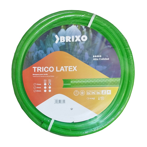 MANGUERA LATEX TRICOTADA