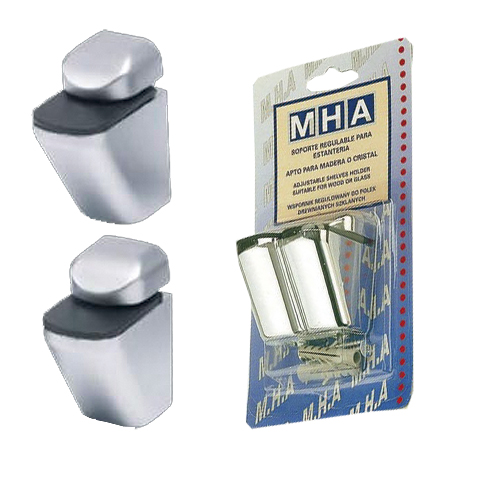 SOPORTE ESTANTERIA CROMO-MATE 20MM REF.912