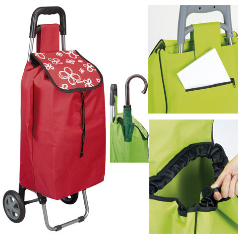 CARRO COMPRA TEXTIL DAPHENE C/BOLSO PARAGUAS