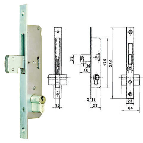CERRADURA LINCE 5582N