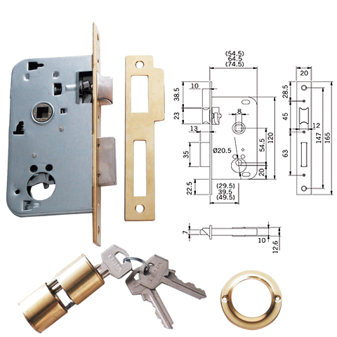 CERRADURA TESA 2000 HL