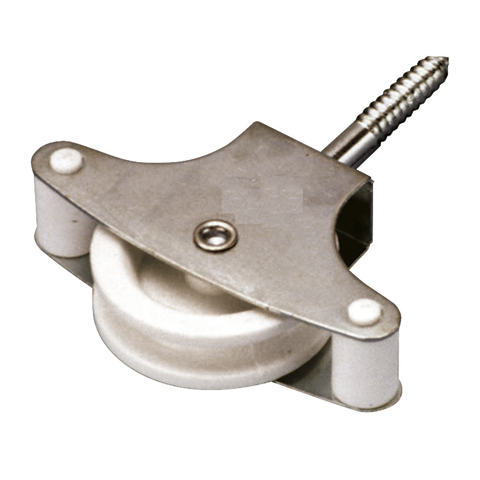 POLEA TENDEDERO TIRAFONDO PLASTICO P-1