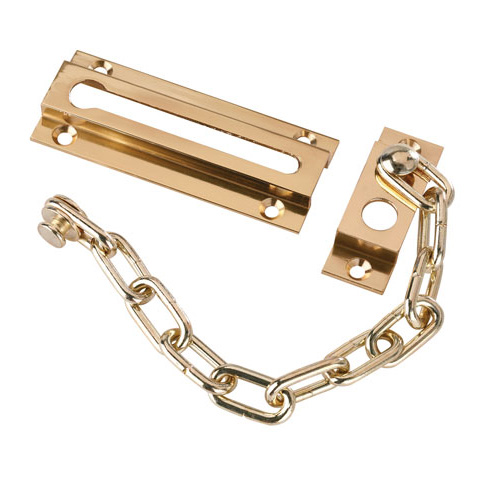 CADENA SEGURIDAD PUERTA 300-4X20 LATON PULIDO