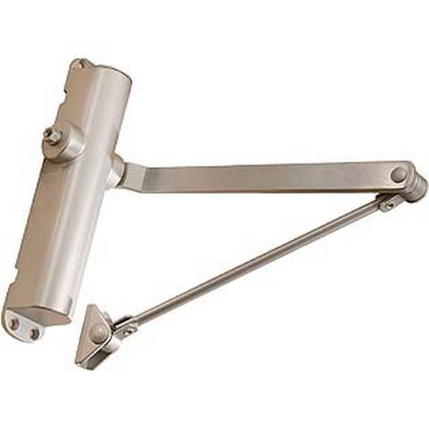 CIERRAPUERTAS MHA C/RETENEDOR PLATA FUERZA 4 REF.3303