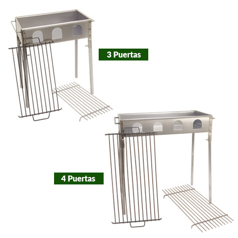 BARBACOA PATAS DESMONTABLES