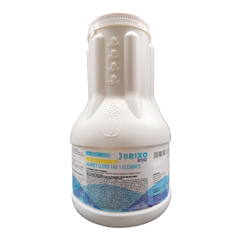 CLORO MANTENIMIENTO 5 EFECTOS CON DOSIFICADOR 2KG