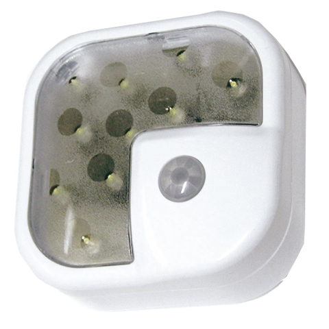 LAMPARA MULTIUSOS CON SENSOR 10 LED CON PILAS