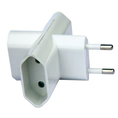 ADAPTADOR ELECTRICO 3 TOMAS BIPOLAR