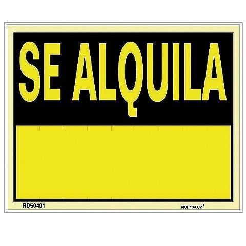 CARTEL SE ALQUILA
