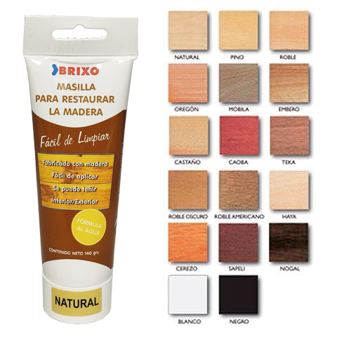 MASILLA MADERA TUBO 140G