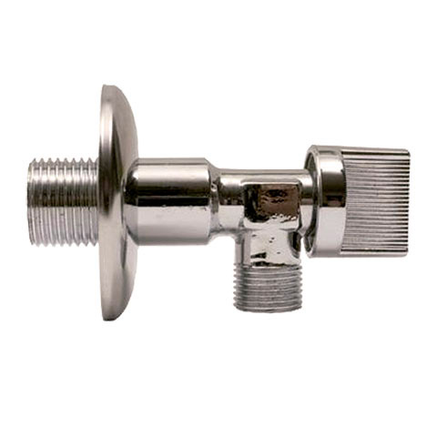 LLAVE ESCUADRA 1/2-3/8 CON PLACA SIN TUERCA