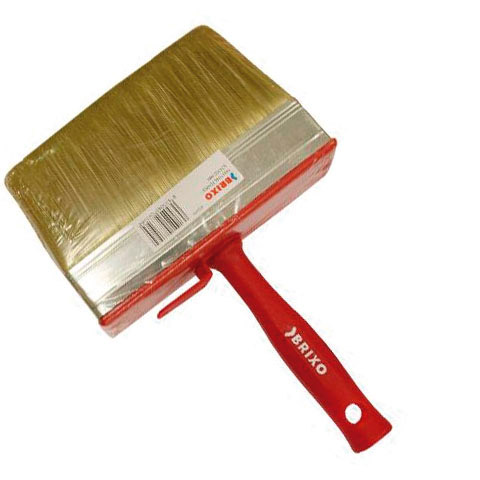 BROCHA PLANA TEMPLE MIXTA MANGO PLASTICO