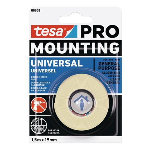 CINTA DOBLE CARA MONTAJE INTERIORES