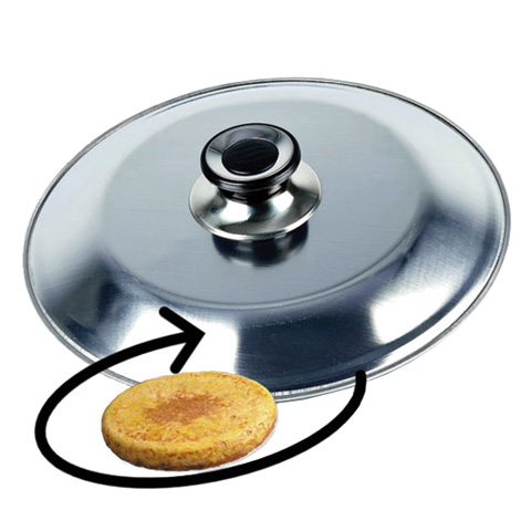 TAPA GIRA TORTILLAS INOXIDABLE