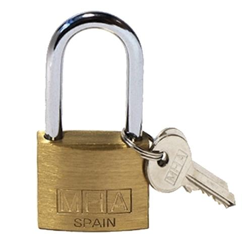 CANDADO LATON DOBLE CIERRE A/LARGO REF.7