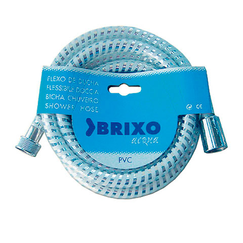 FLEXO DUCHA PVC BLANCO