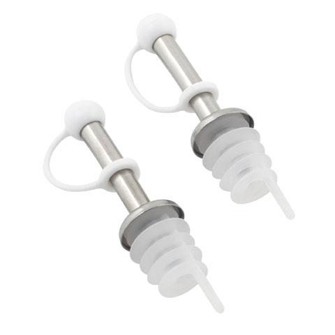 TAPON BOTELLA VERTEDOR CROMADO BLISTER 2UD