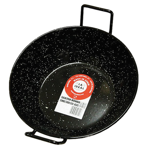 SARTEN ESMALTADA CON ASAS