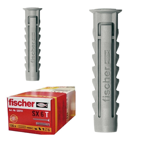 TACO PARED NYLON GRIS FISCHER SX