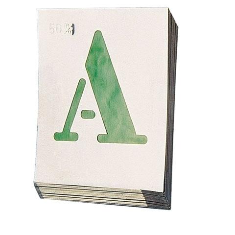 ABECEDARIO DE PINTAR METALICO