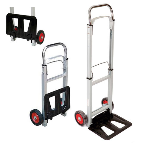 CARRETILLA CAJAS ALUMINIO PLEGABLE 90KG