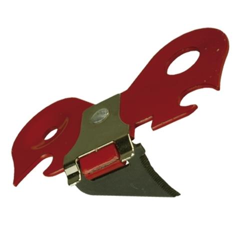 ABRELATAS MARIPOSA ESMALTADO ROJO