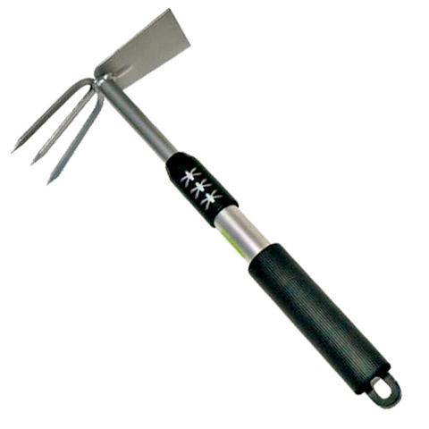 AZADA+HORQUILLA 3 PUAS PLATINO