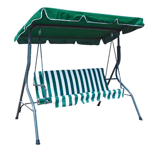 BALANCIN METALICO PARASOL ORIENTABLE SWING 3 PLAZAS