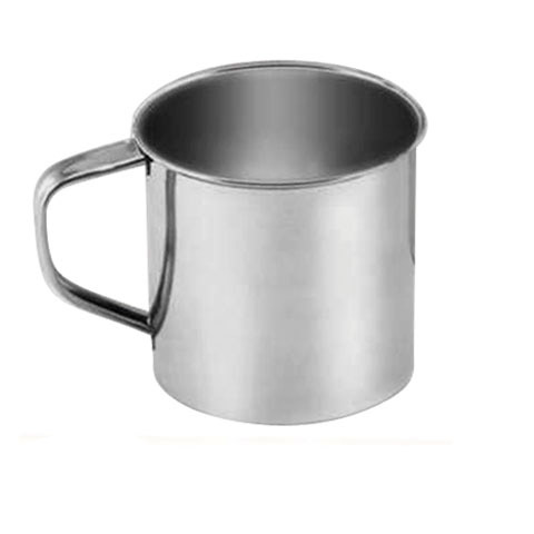 VASO CON ASA ACERO INOXIDABLE