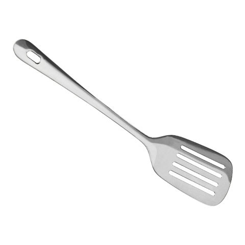 ESPUMADERA RECTANGULAR RANURADA ACERO INOXIDABLE