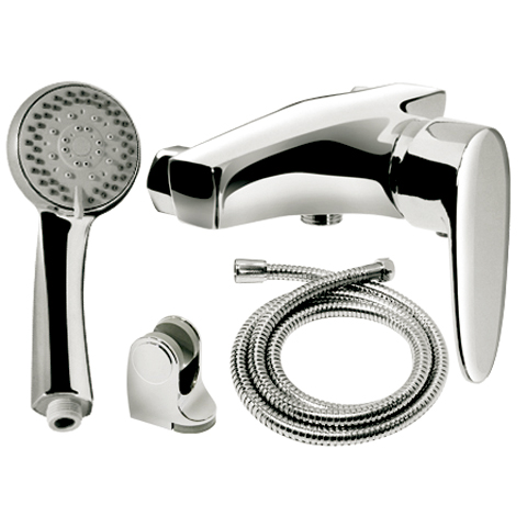 GRIFO MONOMANDO DUCHA CON FLEXO 150CM PACIFICO 40 PLUS