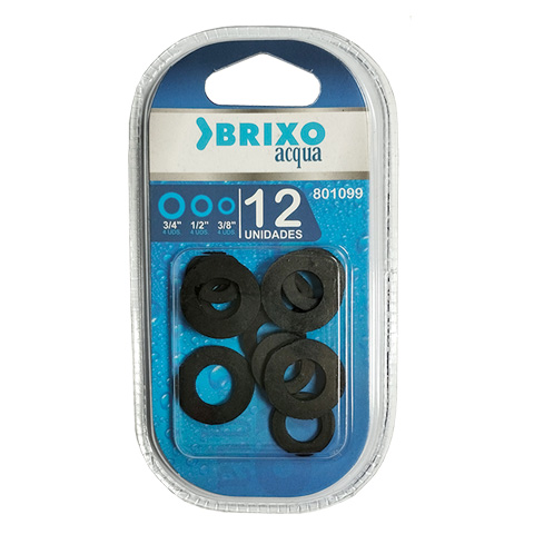 JUNTAS PLANAS SURTIDAS (BL 12UD) BRIXO