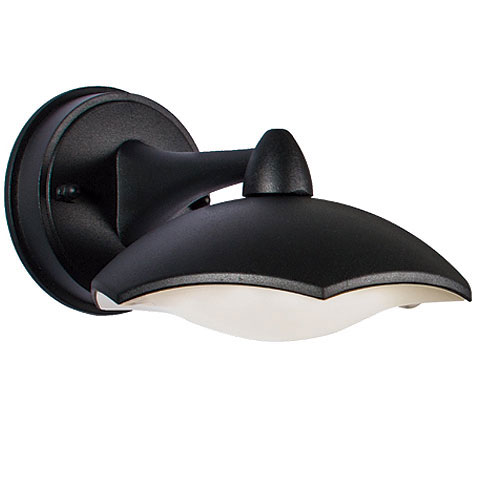 FAROL LED 7W BLECNO PARED BRAZO ALTO ALUMINIO NEGRO
