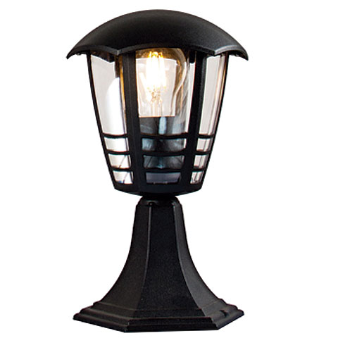 FAROL 6 CARAS SOBREMURO CAMELIA ALUMINIO NEGRO